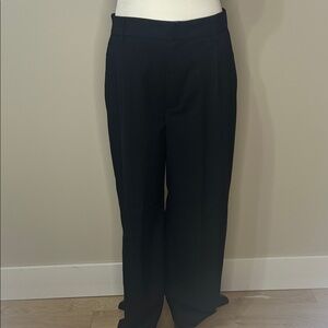 H&M Black Wide Leg Trousers